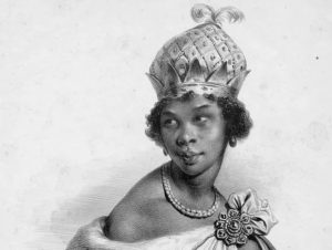 QUEEN NZINGA POPULARLY KNOWN AS WARRIOR QUEEN OF MBUNDU PEOPLE WHO FOUGHT PORTUGUESE FOR 30 YEARS